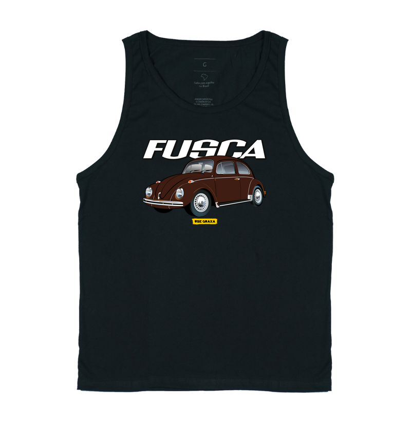 Fusca Marrom Escrita