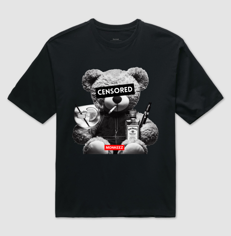 Urso Censored Pelúcia 