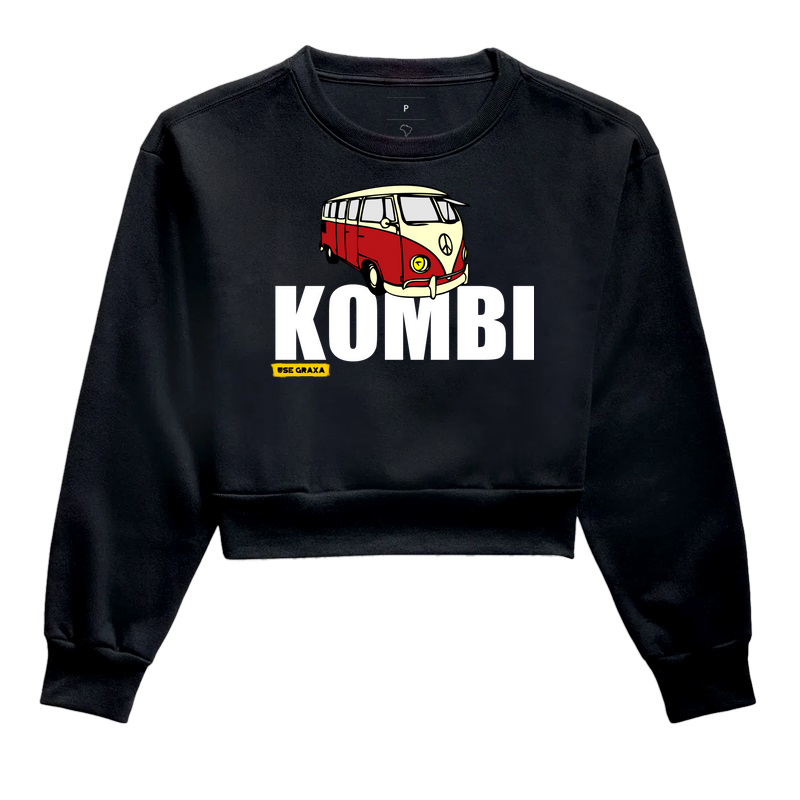 Kombi Vermelha e Branca Escrita