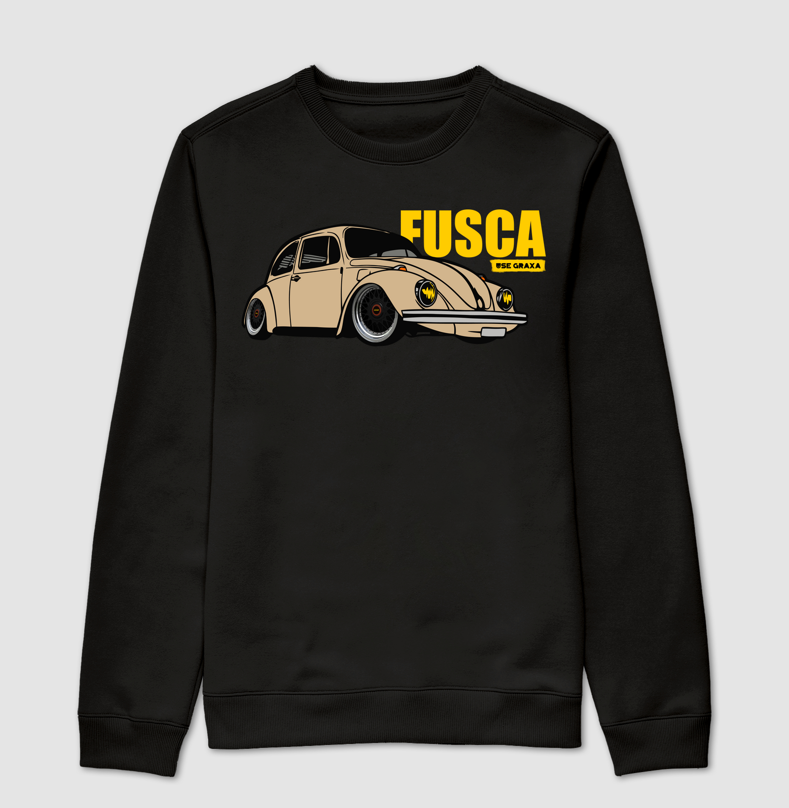 Fusca BBS Baixo Bege