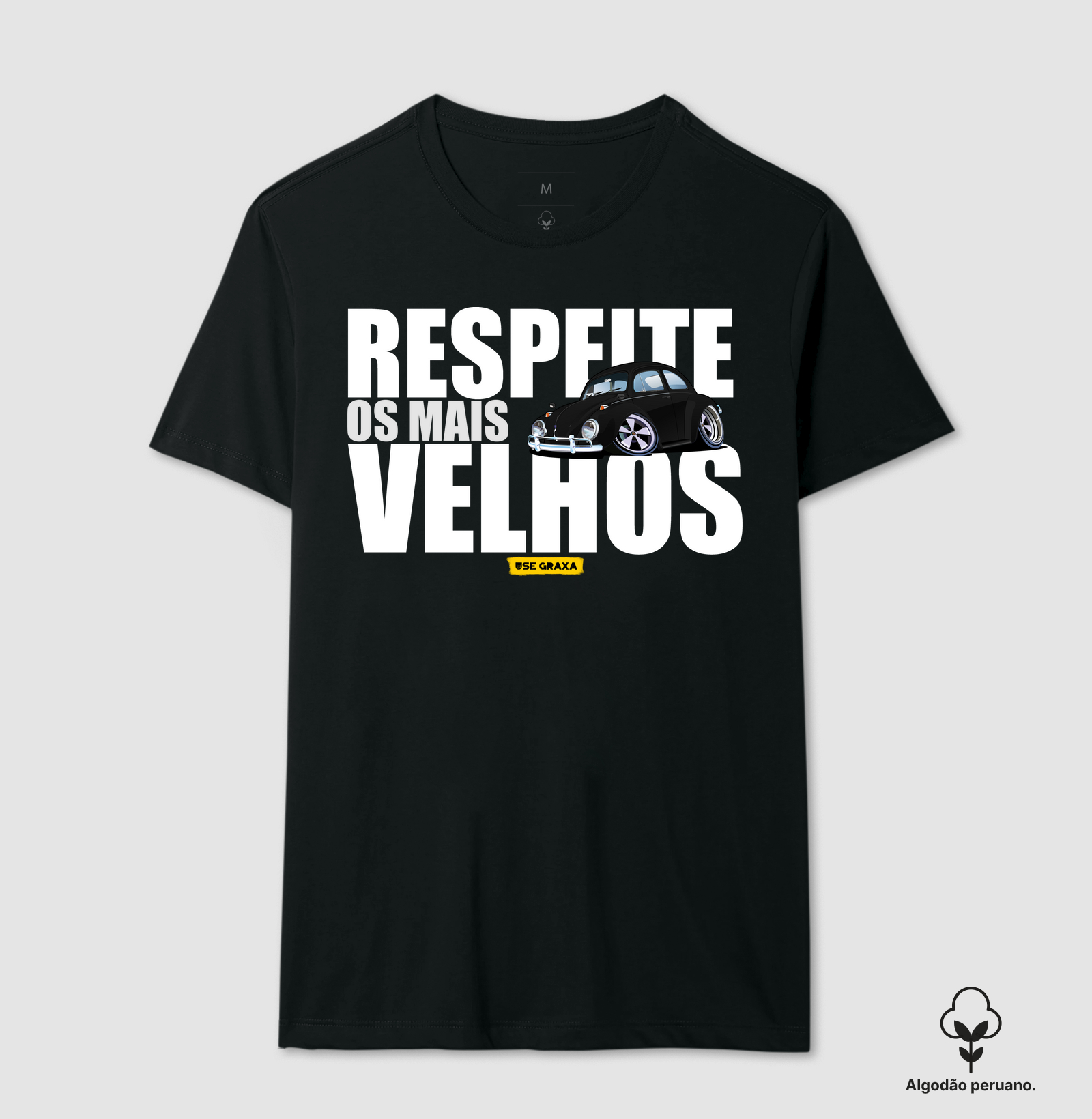 Respeite os Mais Velhos Fusca Preto