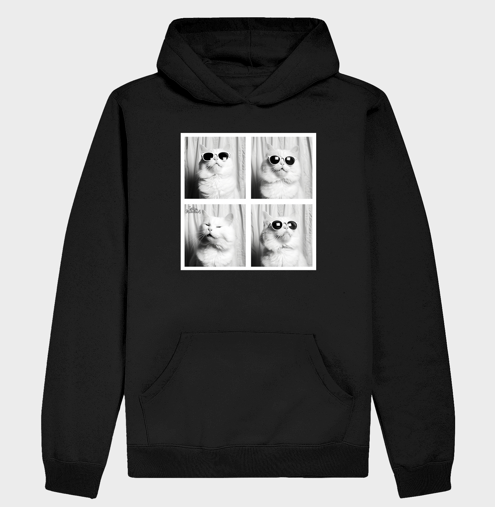 Camiseta Ensaio Fotografico Gato Branco