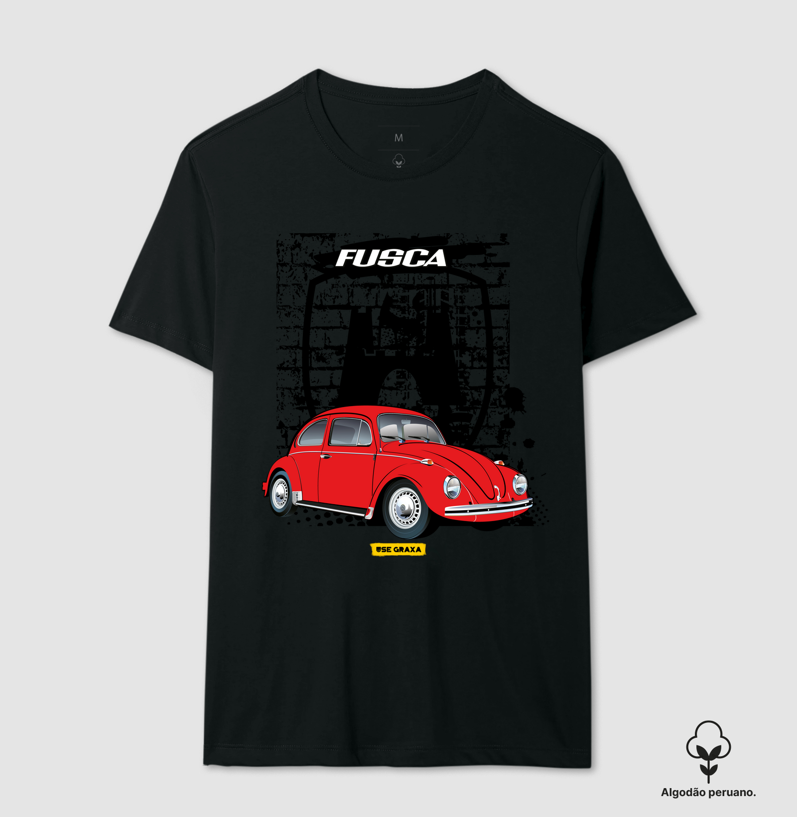 Fusca Vermelho VW Wolfsburg