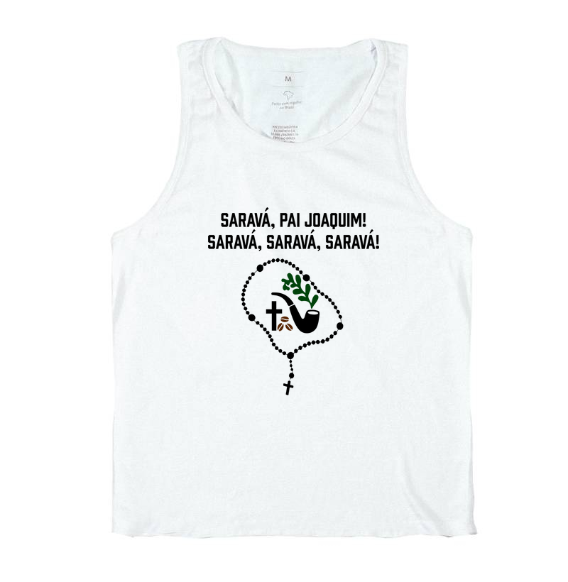 Camiseta Pai Joaquim, Saravá, Preto velho