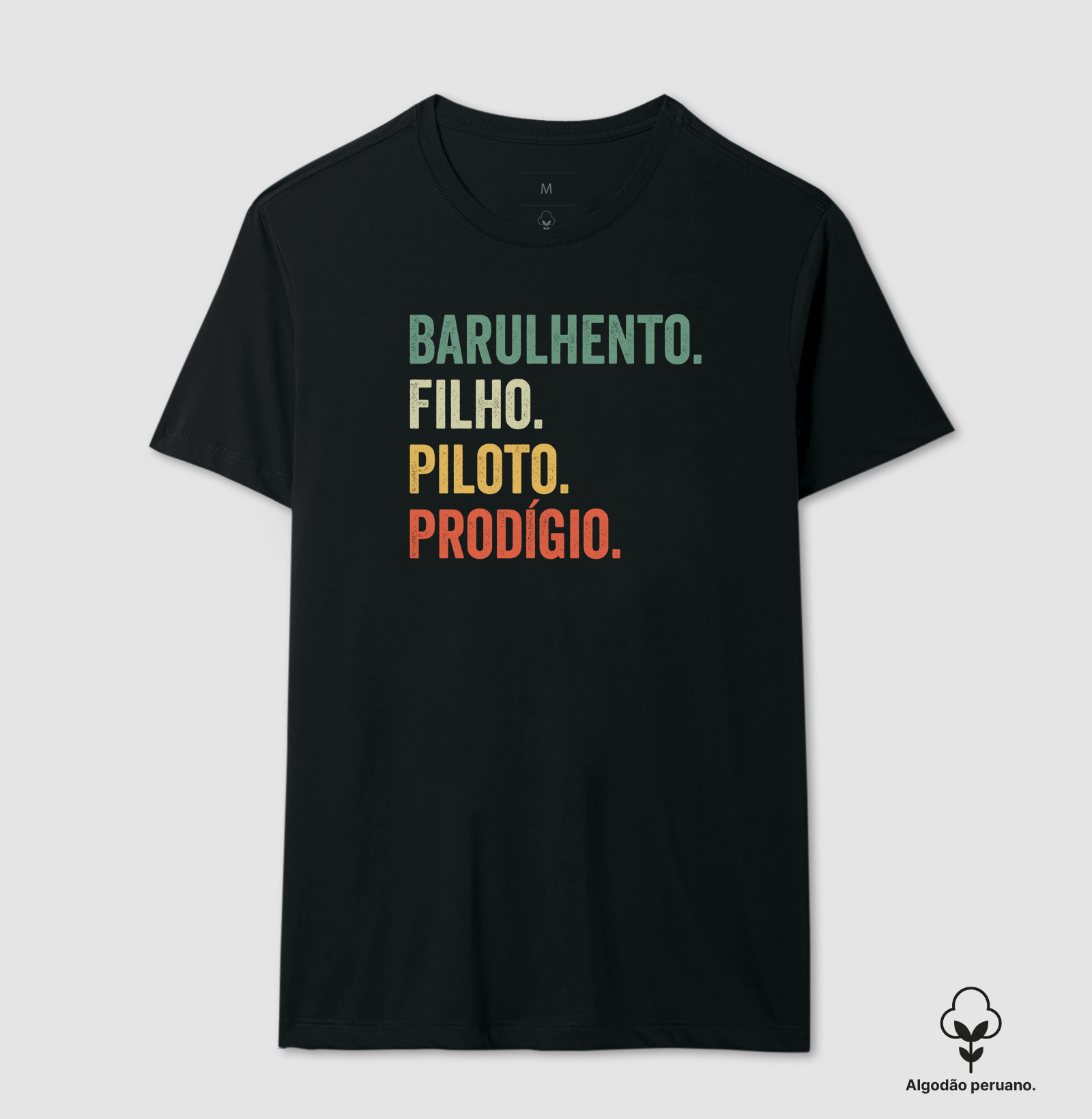 Barulhento. Filho. Piloto. Prodígio