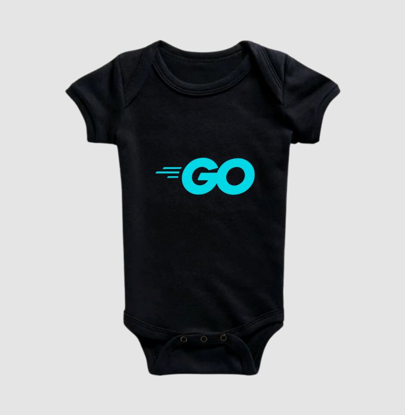 Body Infantil "Golang" Logos T.I