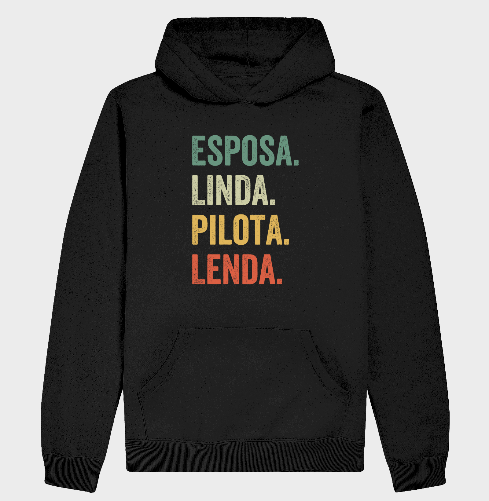 Esposa. Linda. Pilota. Lenda