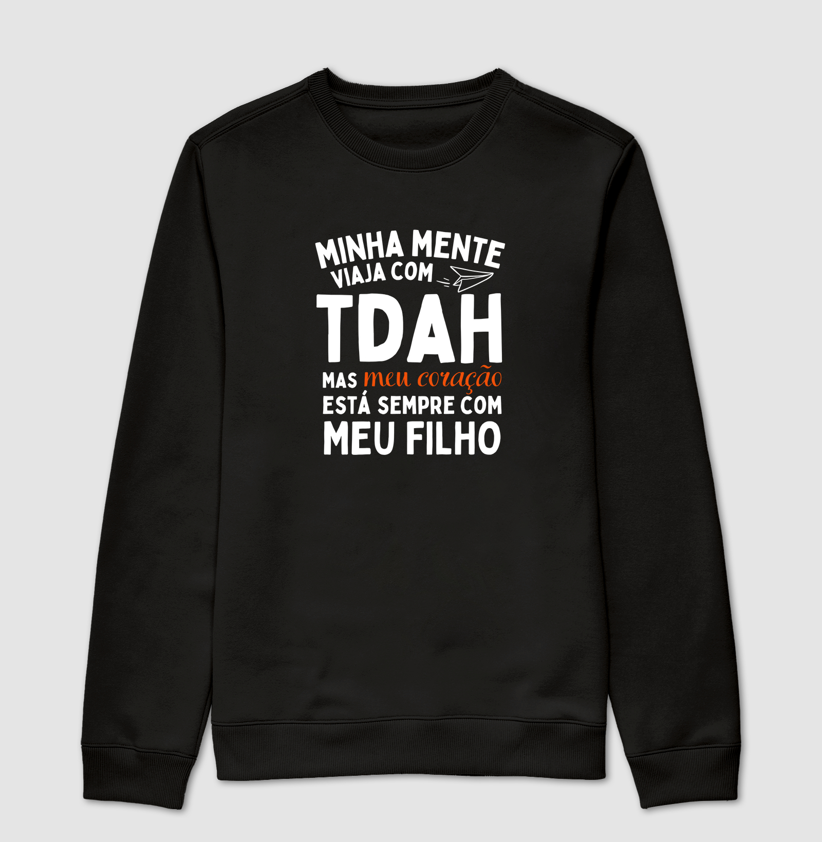 Minha mente viaja, mas o coração está sempre com meu filho