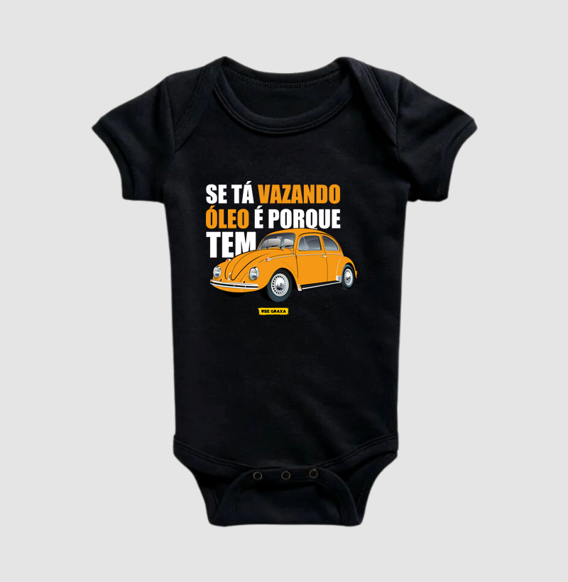 Vazando Óleo Fusca Laranja