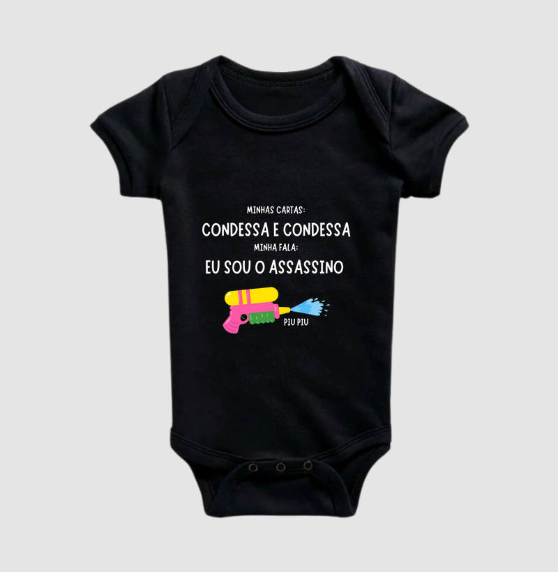 Na minha mão, condessa, na fala, assassino