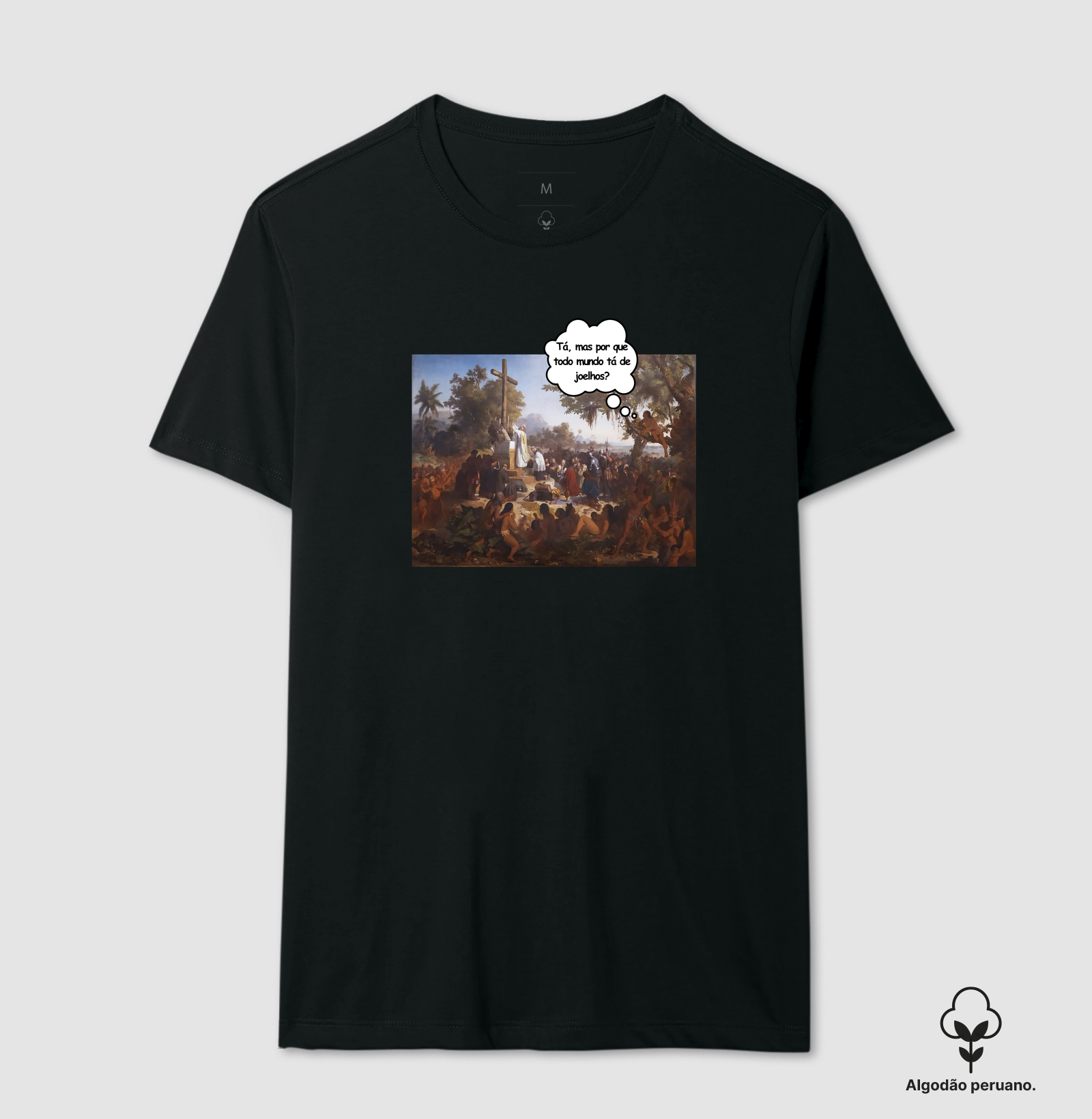 Tá, mas por que tá todo mundo de joelhos?