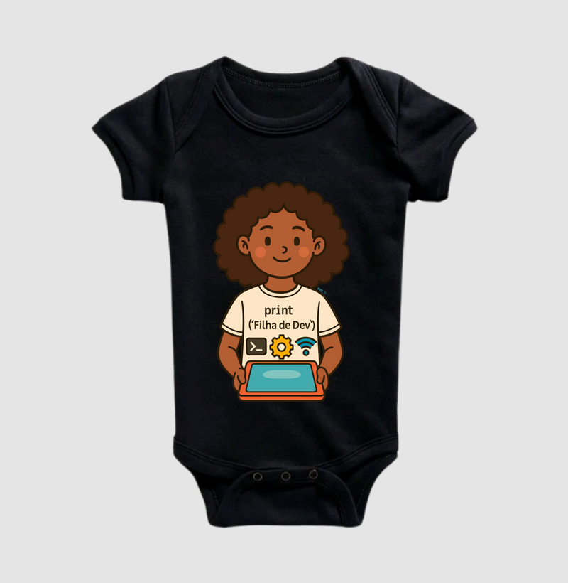 "Print filha de dev" T.I