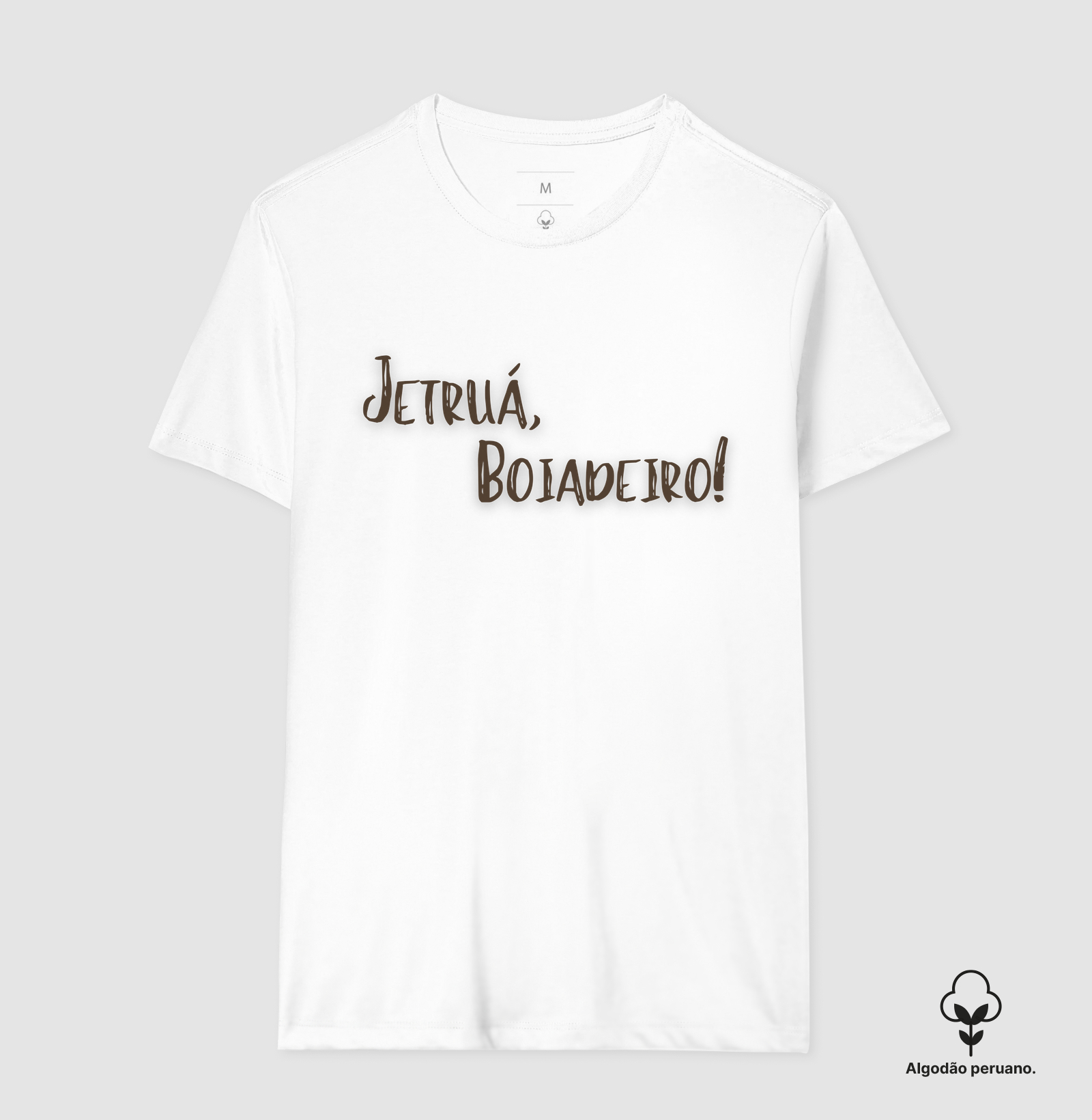 Boiadeiro - Saudação - Camiseta Branca