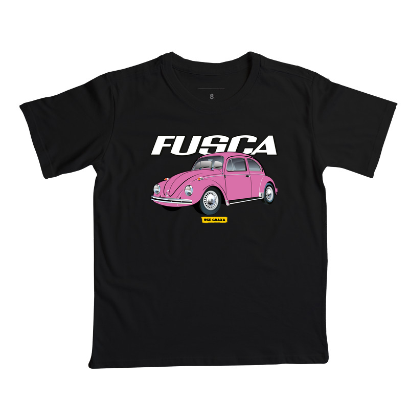 Fusca Rosa Escrita