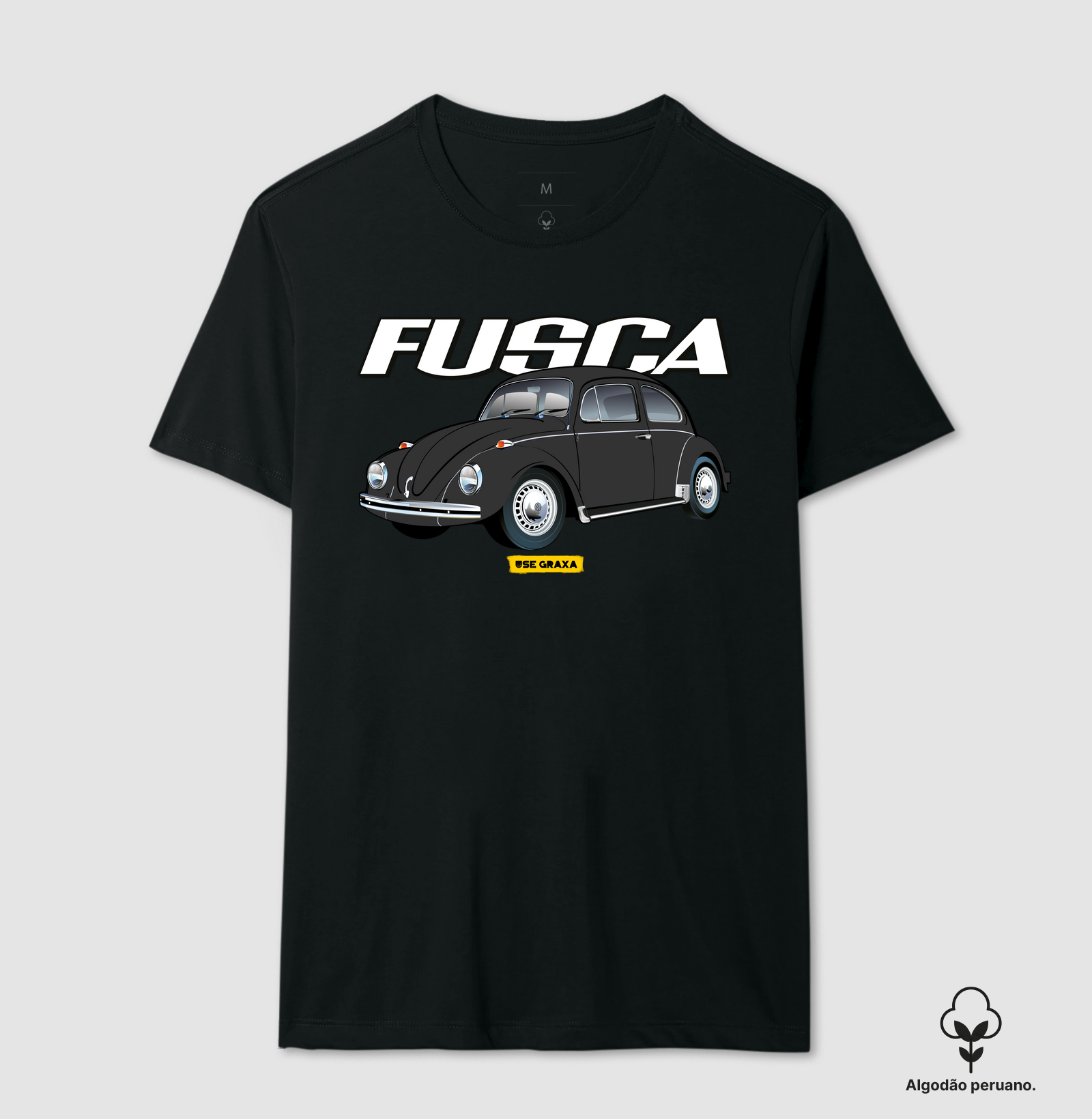 Fusca Preto Escrita
