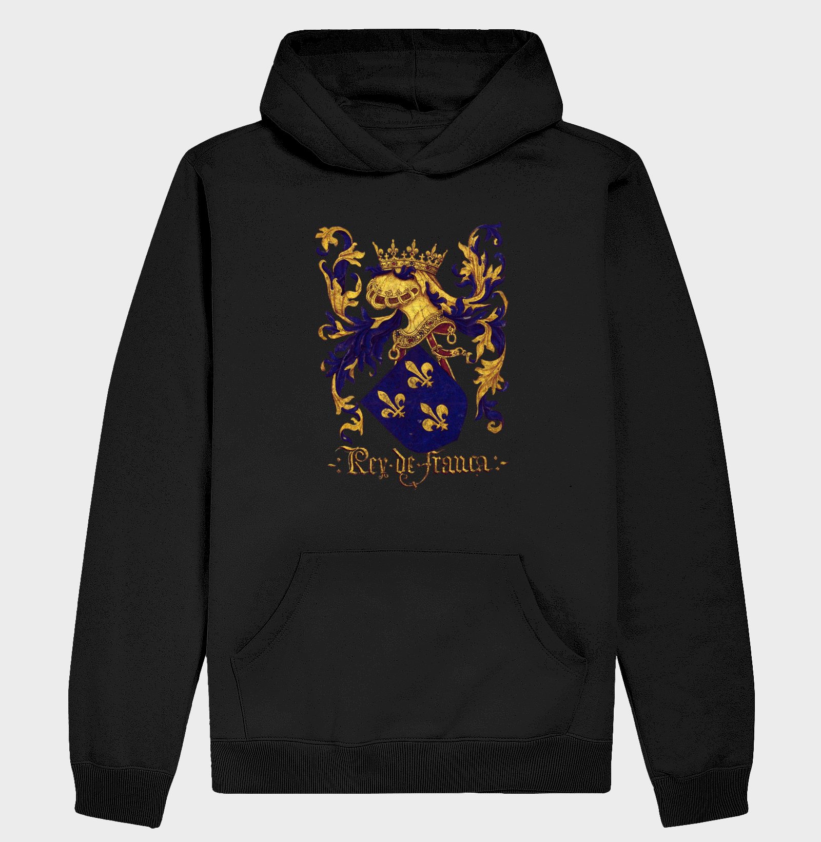 Moletom Hoodie Brasão de Armas da França (séculos XV e XVI)