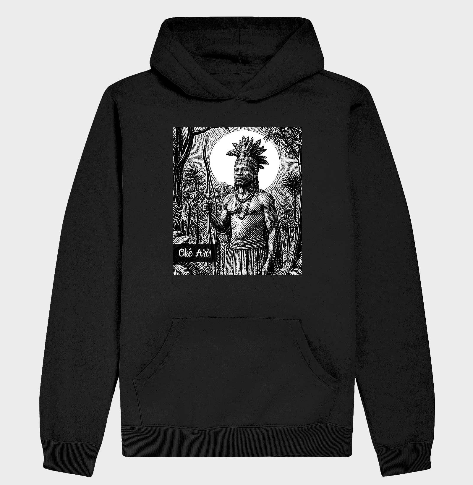 Moletom Hoodie - Oxóssi - Desenho 2