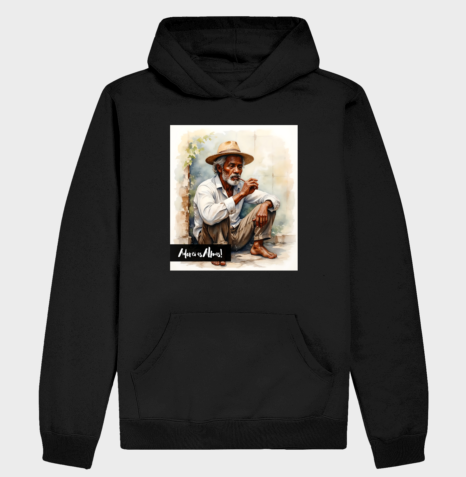 Moletom Hoodie - Preto-Velho - Imagem 3