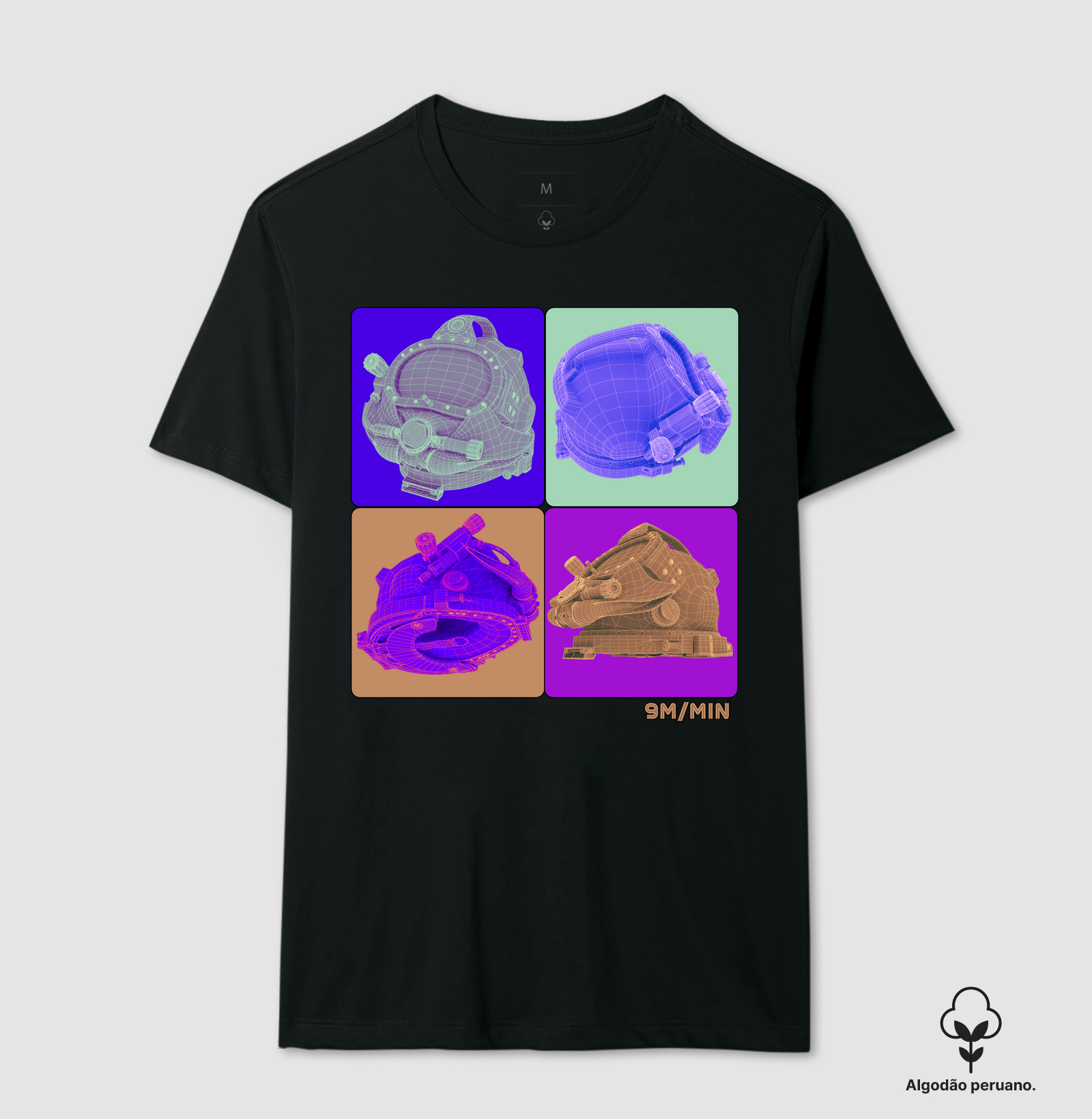 CAPACETE 3D ANDY WARHOL ART