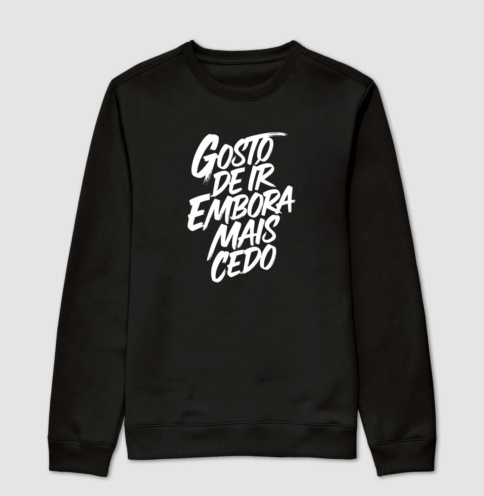 Camiseta Gosto de Ir embora mais cedo 