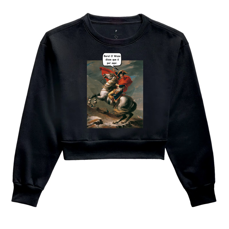 Bora! O Waze disse que é por aqui.