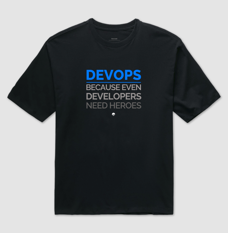 Camiseta DevOps Heróis
