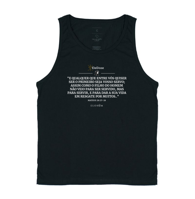 DÊ SUA VIDA EM RESGATE POR MUITOS - ELE DISSE