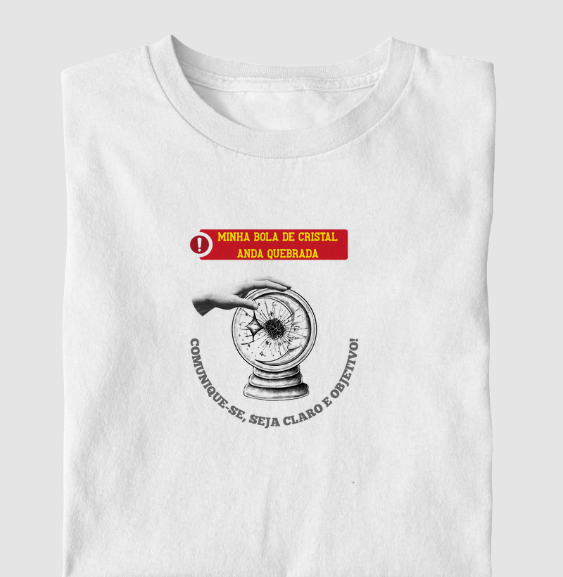 MINHA BOLA DE CRISTAL ANDA QUEBRADA