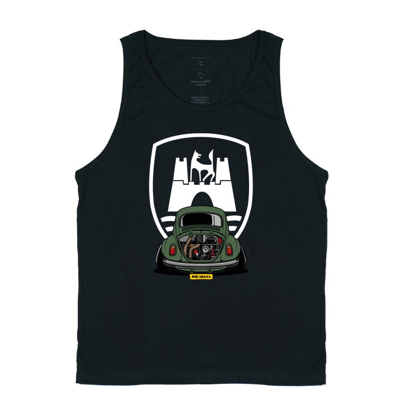 Wolfsburg VW Fusca Verde Escuro