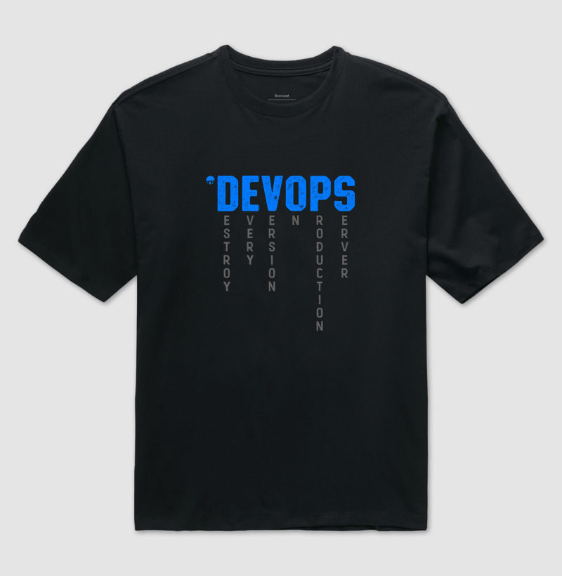Camiseta DevOps Destroy