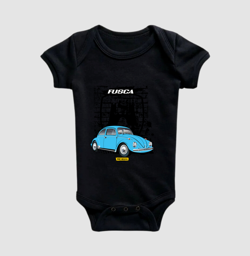 Fusca Azul Claro VW Wolfsburg