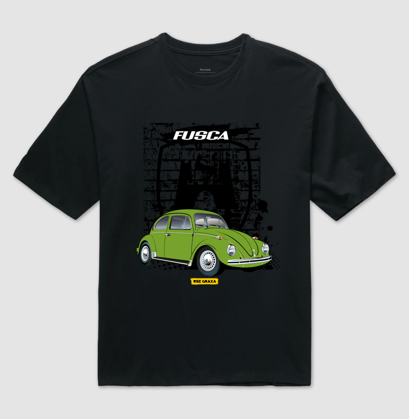 Fusca Verde Hippie VW Wolfsburg