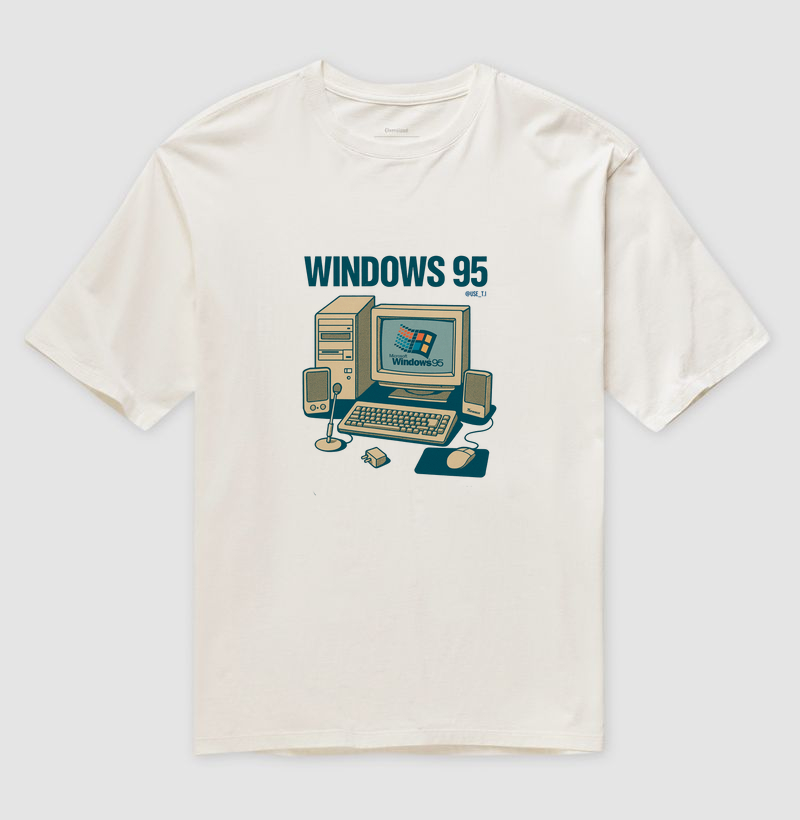 "Windows 95 III" T.I Logo