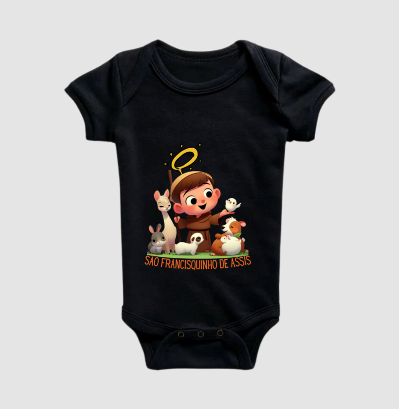 Mini Camiseta São Francisquinho de Assis!