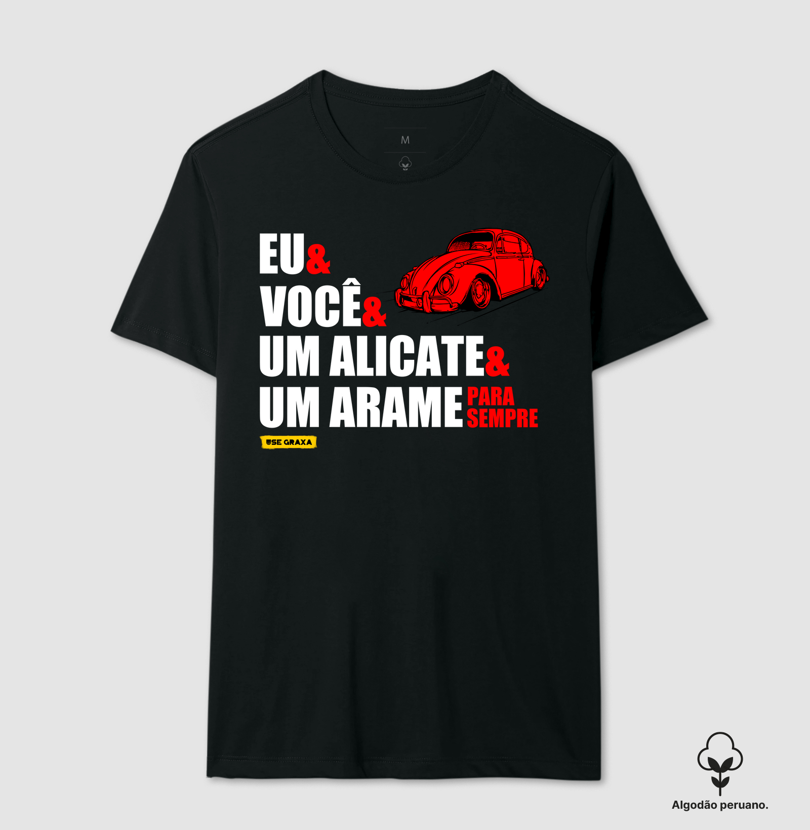Eu e Você Para Sempre Fusca Vermelho