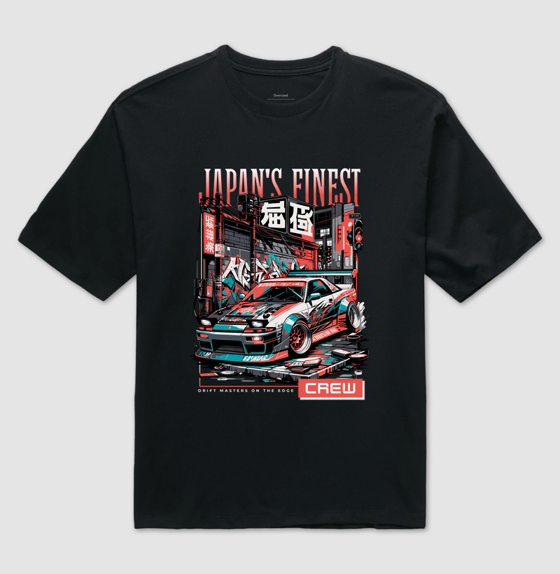 Camiseta Oversized - Japan&#39;s Finest