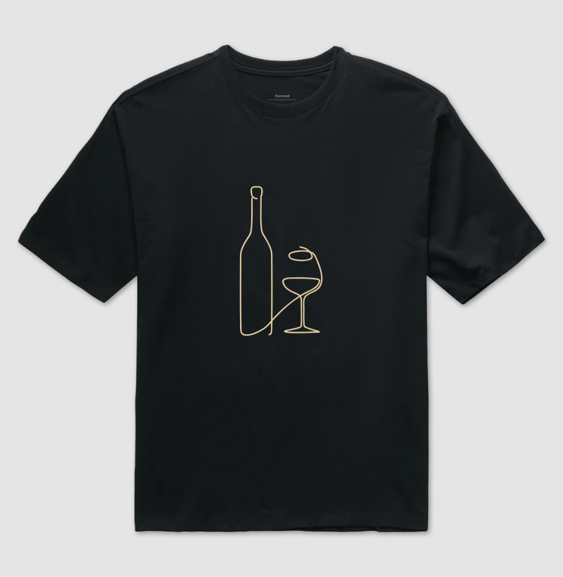 Camiseta Garrafa & Taça