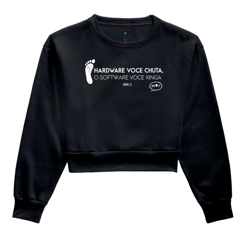 “Hardware você chuta, o software você xinga” T.I