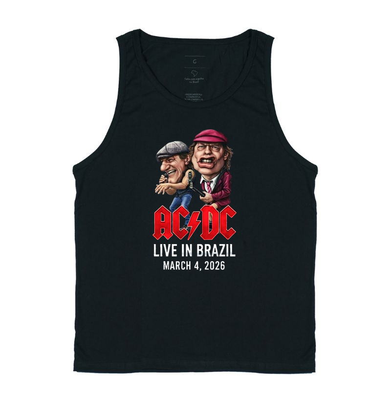 Camiseta ACDC II 4 de Março