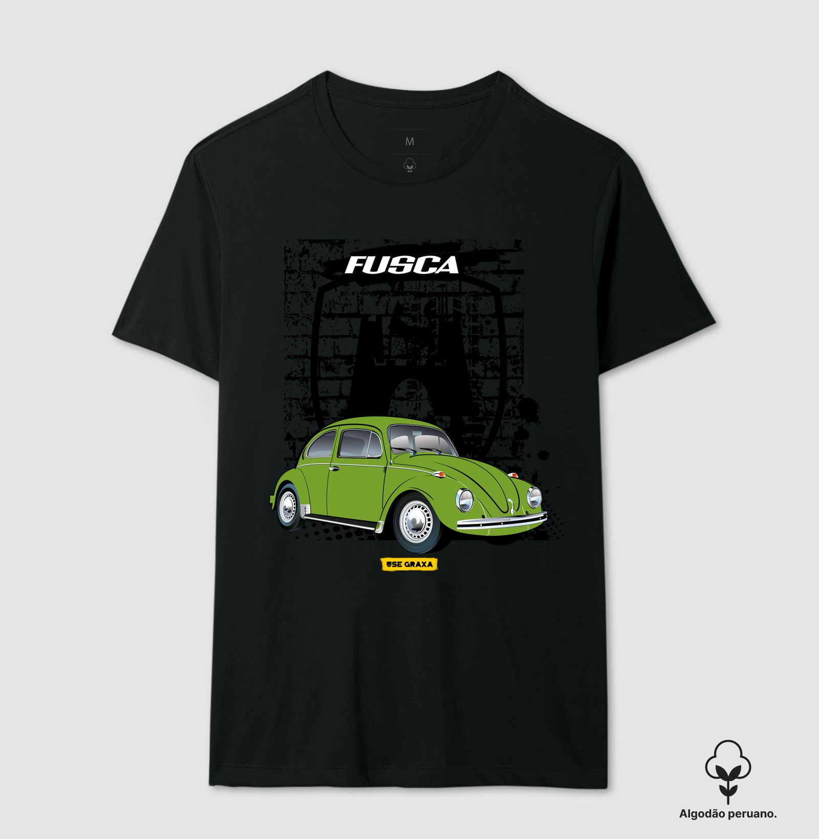Fusca Verde Hippie VW Wolfsburg