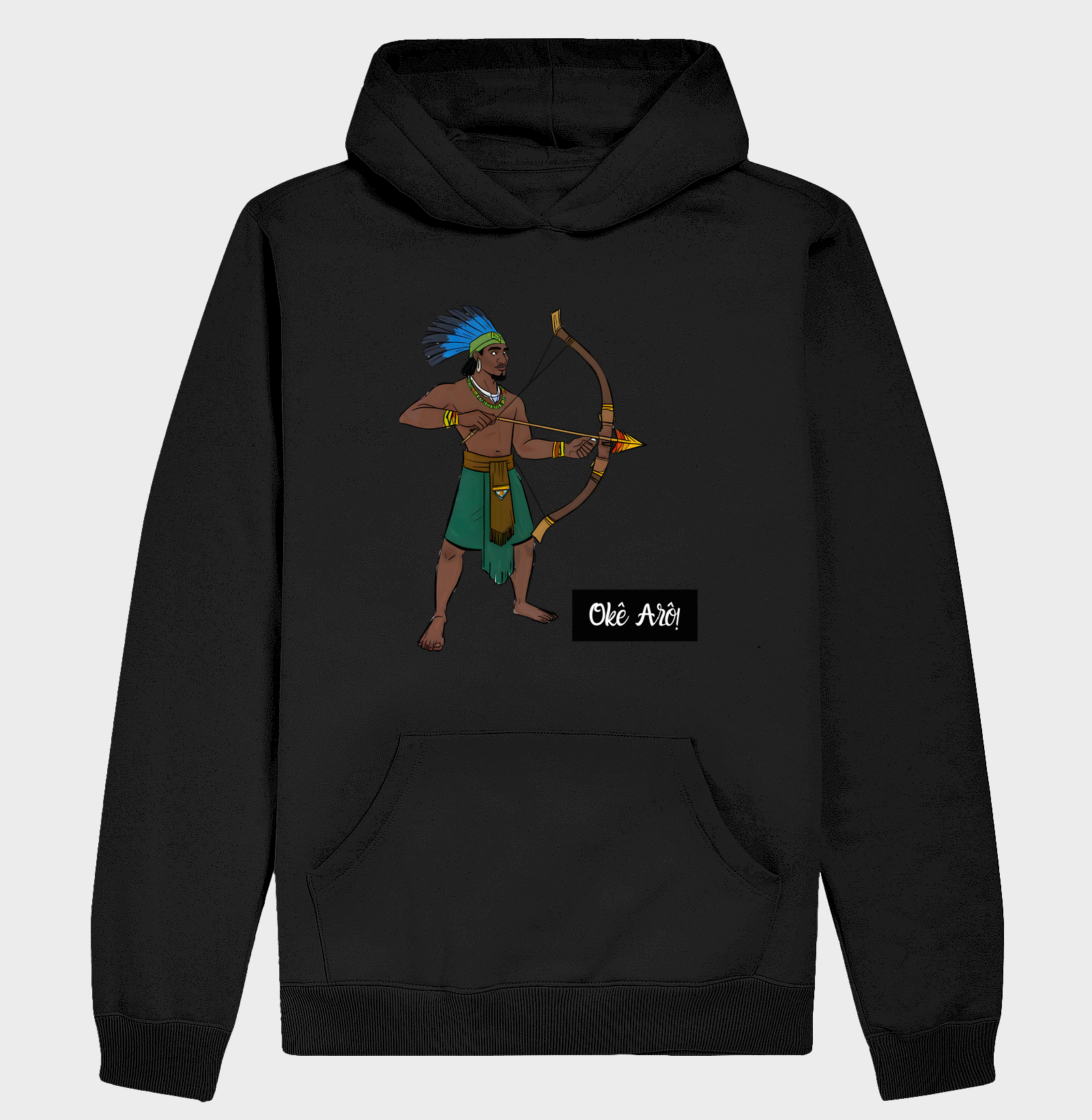 Moletom Hoodie - Oxóssi - Desenho 7