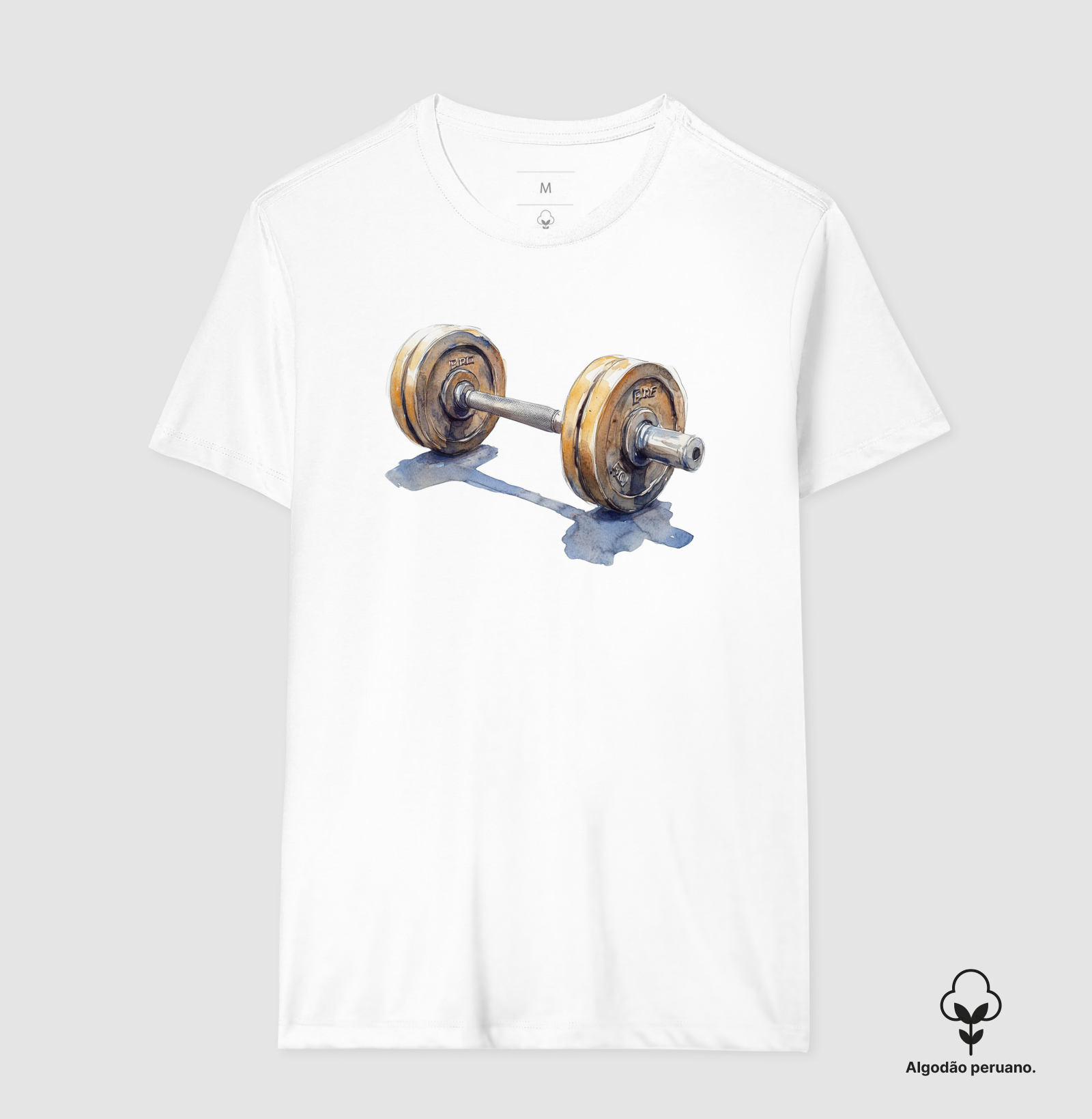 Barbell aquarela