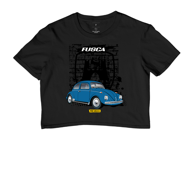 Fusca Azul Escuro VW Wolfsburg