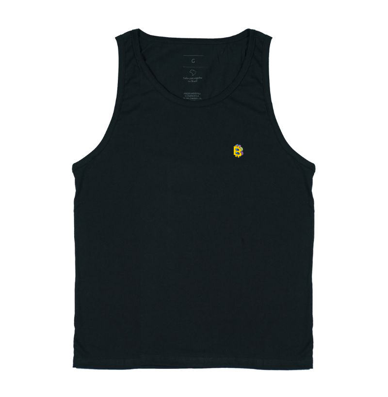 Bitcoin Ícone Memphis - Minimalista