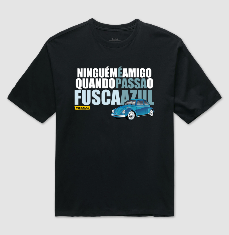Fusca Original Azul Acabou a Amizade