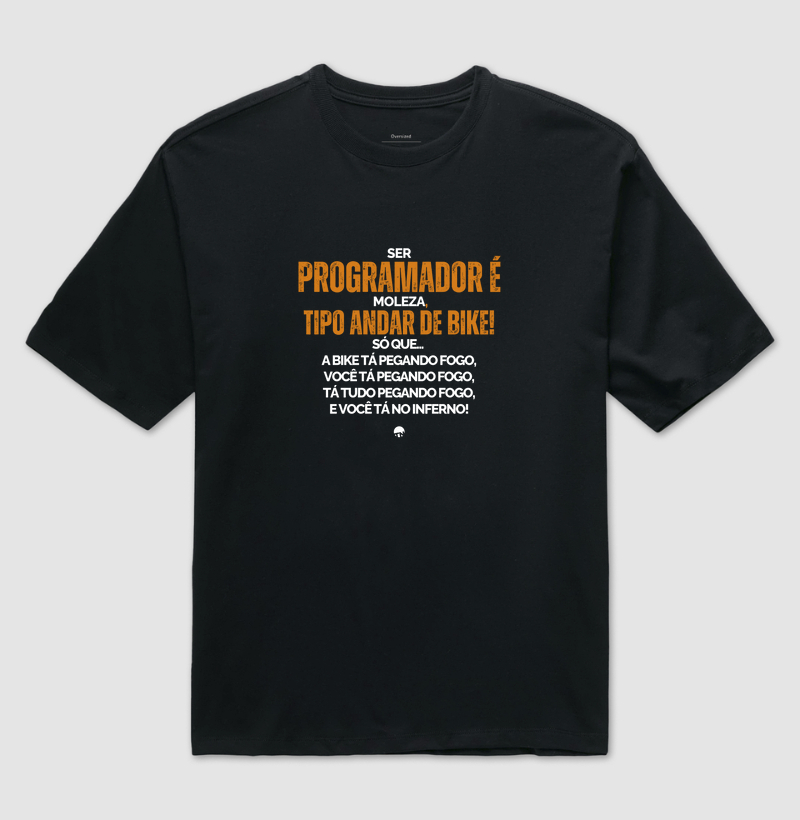 Camiseta Ser Programador é Fácil
