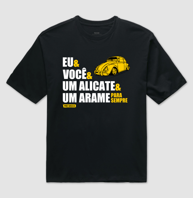 Eu e Você Para Sempre Fusca Amarelo