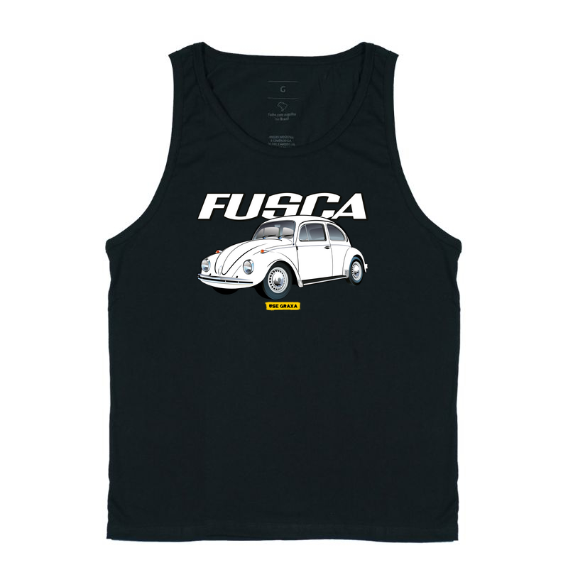 Fusca Branco Escrita