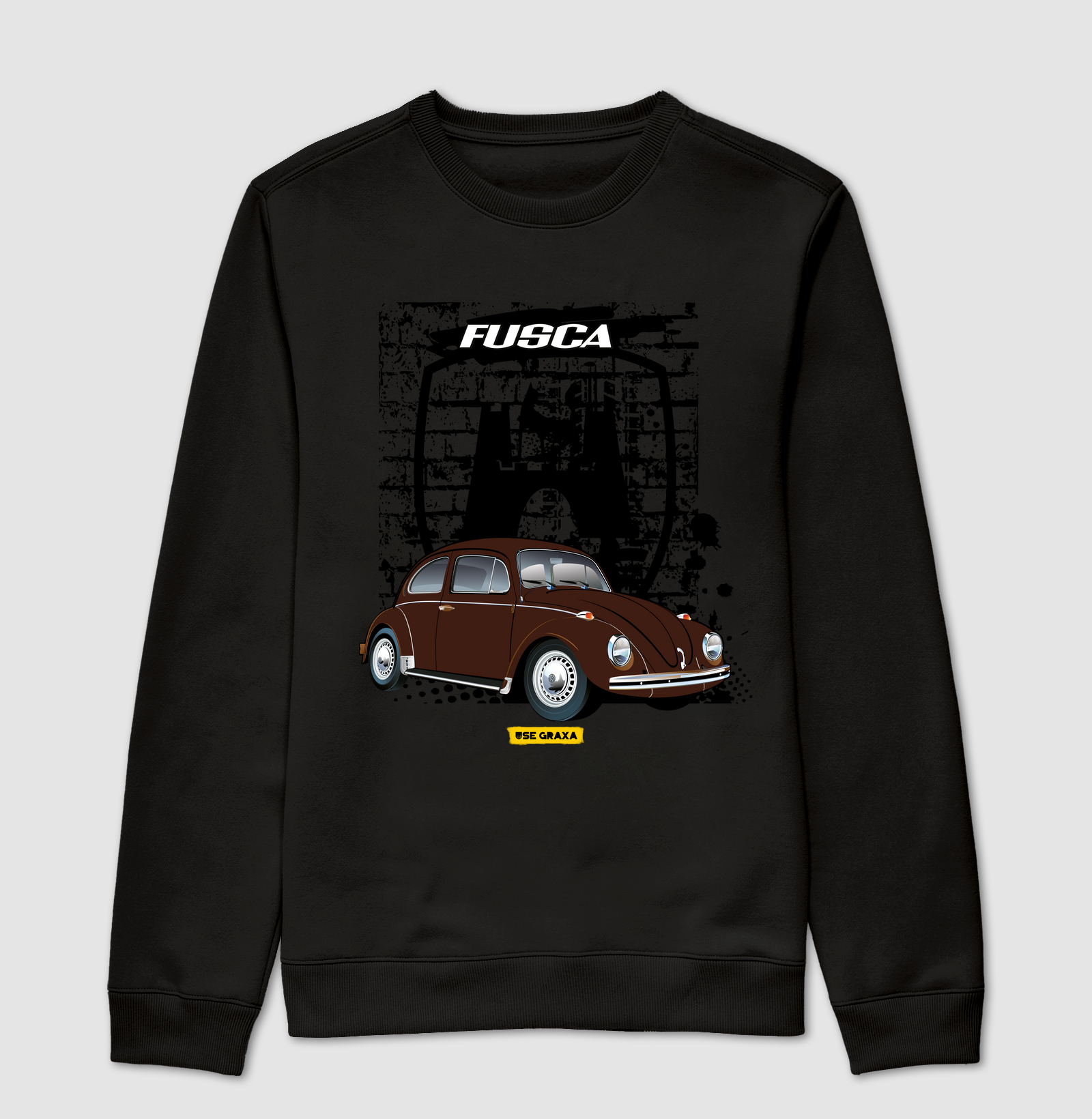 Fusca Marrom VW Wolfsburg