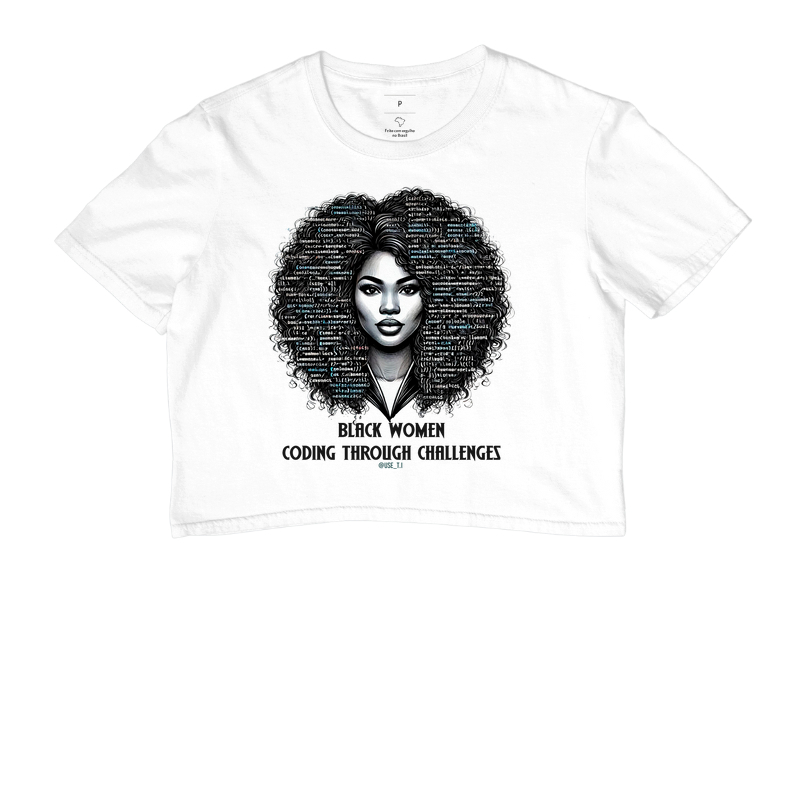 Cropped Collab "Black Women coding"